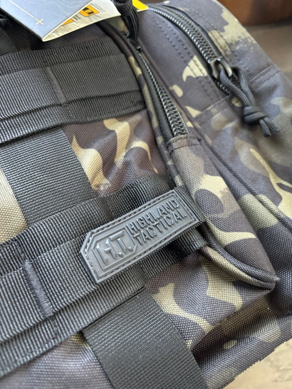 Highland Tactical Winchester Duffle,Molle Webbing,removable straps,compartments